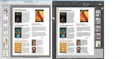 On the left is an InDesign (IDML) file opened in Affinity Publisher. From what I see, they look identical. Notice how similar the workspace in Affinity Publisher is to the workspace in InDesign.