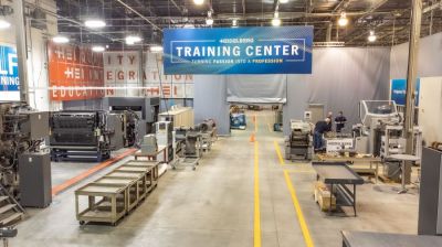 HEIDELBERG’s Maintenance Training Center located in Kennesaw, Georgia, is pictured. 