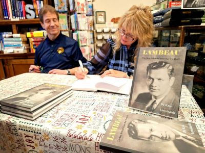 Book release event at Bosse’s News Depot with Don Sipes and Kris Leonhardt