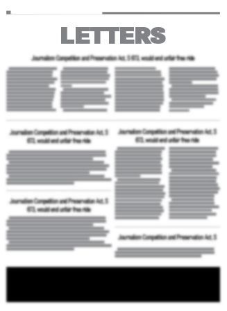 A moment of privilege here to recount my recent experience with one of my favorite newspapers, a regional business newspaper. I have been a subscriber almost since its founding, having known one of the men who brought it into being.